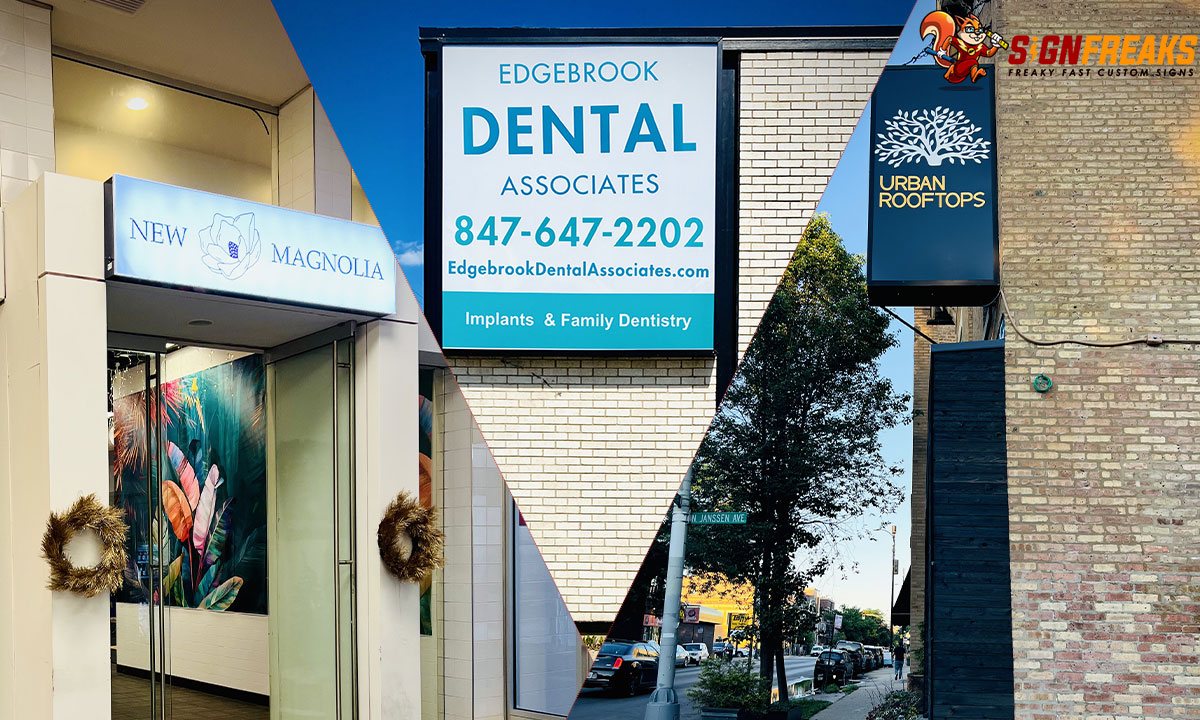 Lightbox Sign Chicago - Edgebrook Dental