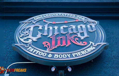 Chicago Ink Tattoo_CNC Router Logo Sign