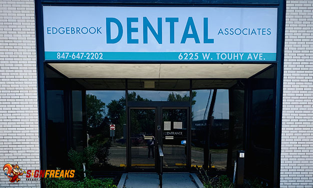 Lightbox Sign Chicago_Edgebrook Dental