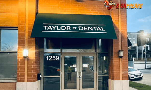 Taylor Street Dental - Storefront Awning