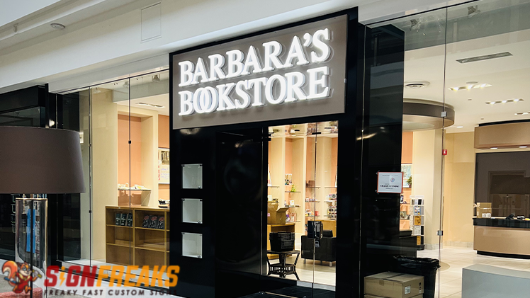 Barbara’s-Bookstore--Front-lit-Channel-Letters-on-Backer-Panel