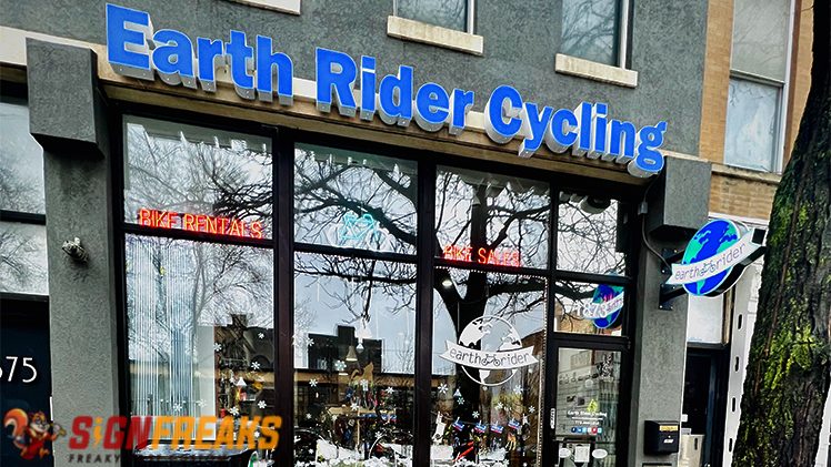 Earth-Ryder-Cycling--Front-Lit-Channel-Letters
