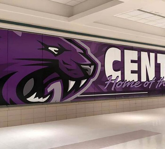 Large window wrap in Chicago by SignFreaks, ideal for retail branding.