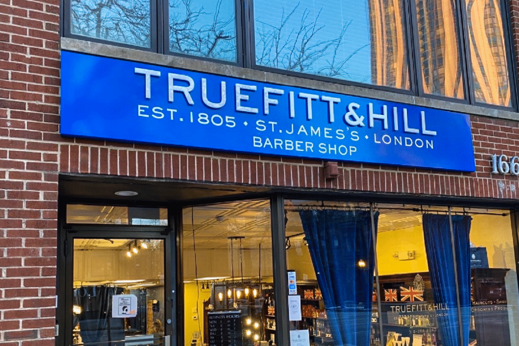 Truefitt & Hill - SignBoard Chicago_SignFreaks