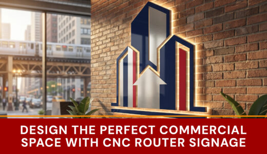 Transform your space with a CNC router sign for your commercial business. Explore custom 3D engraved signage solutions for your businesses.