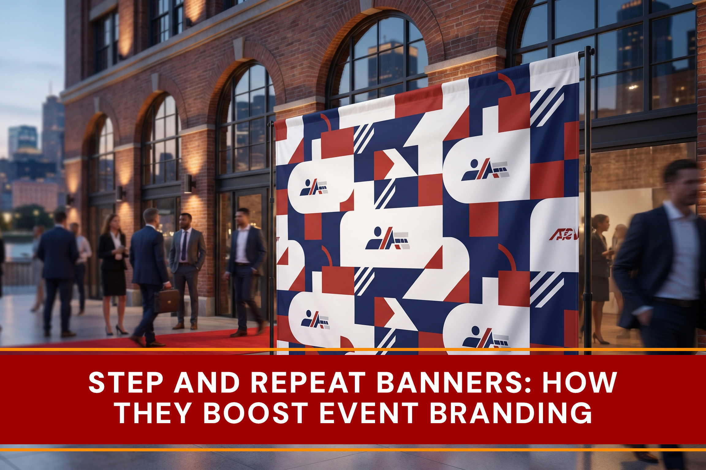 What is a step and repeat banner and why is it used at events? Learn how step and repeat backdrops boost branding.