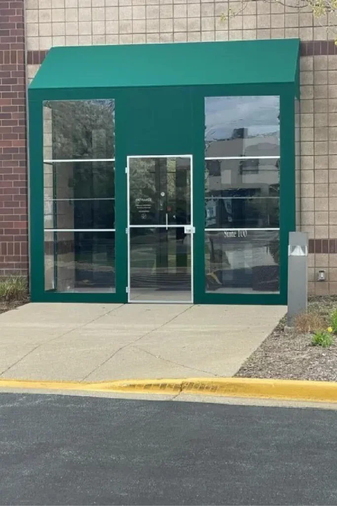 Commercial enclosure built by SignFreaks in Chicago
