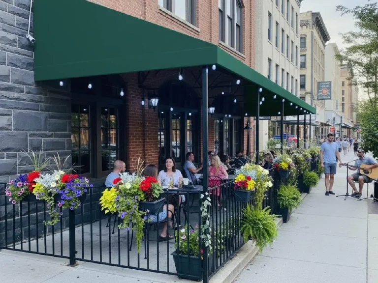 Custom Patio Canopies Chicago, built and installed by SignFreaks