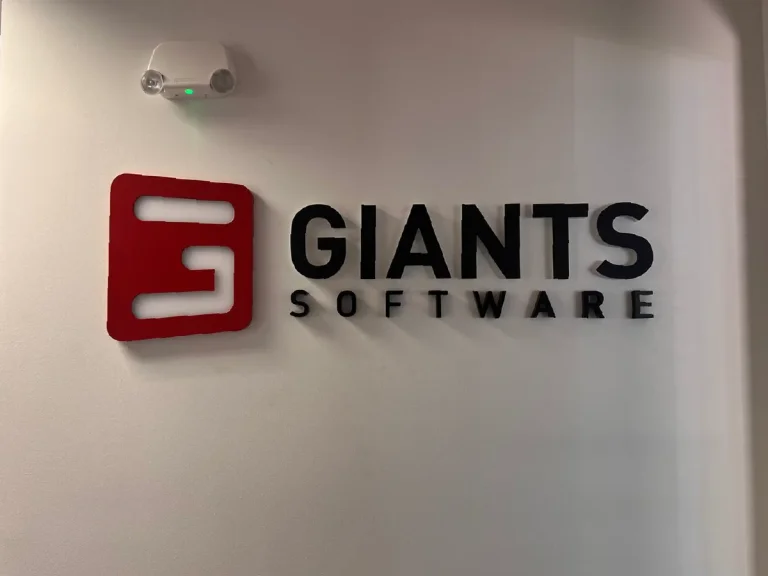 Giants Software Acrylic Signs Chicago, built and installed by SignFreaks
