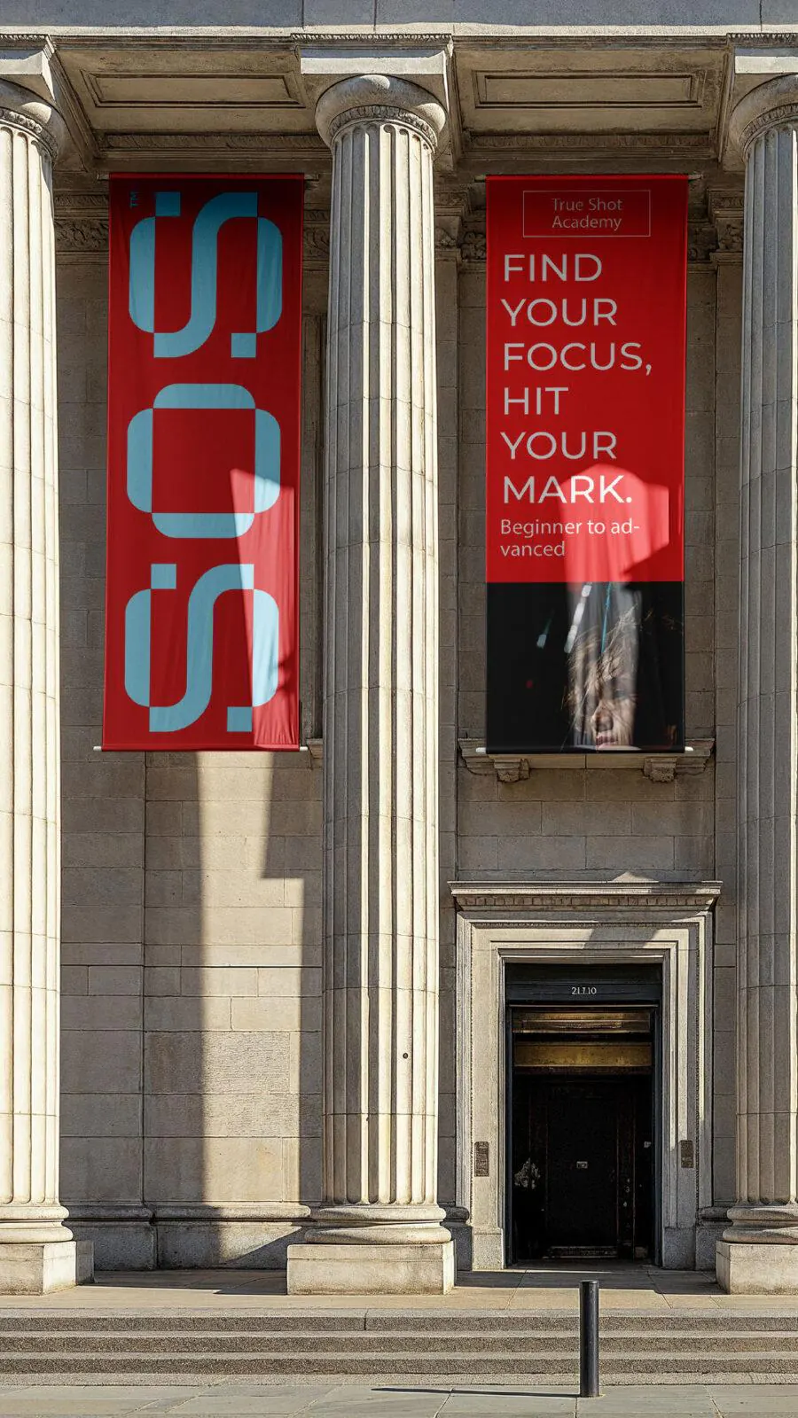 Header Pages Custom Vinyl Banners in Chicago, built and installed by SignFreaks