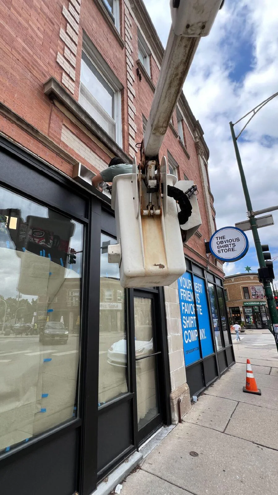 Header Pages Sign Repair in Chicago, built and installed by SignFreaks