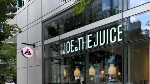 Joe The Juice Channel Letters Chicago, built and installed by SignFreaks