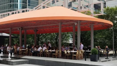 Patio Canopies Chicago, built and installed by SignFreaks