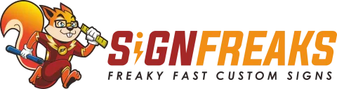 SignFreaks Chicago sign company logo